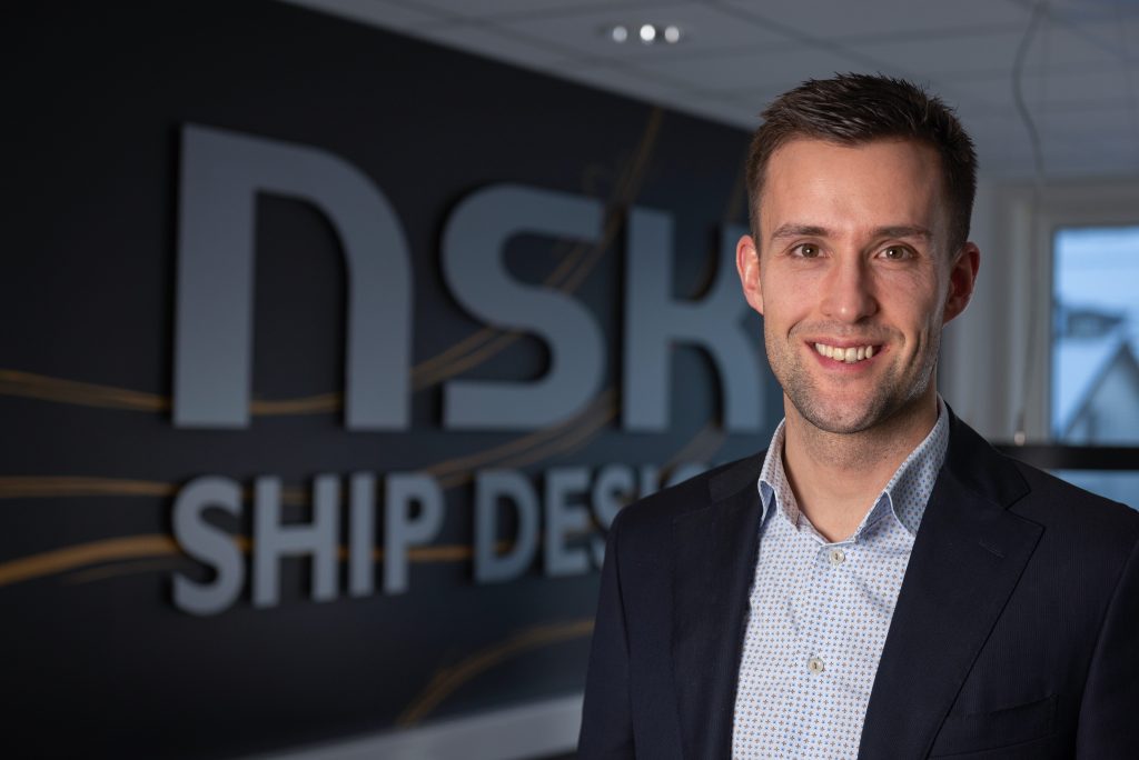 Mats Mats Nyygaard Johnsen, Adm. dir I Agalas Eidesvis Reach AS. Foto: NSK Ship Design